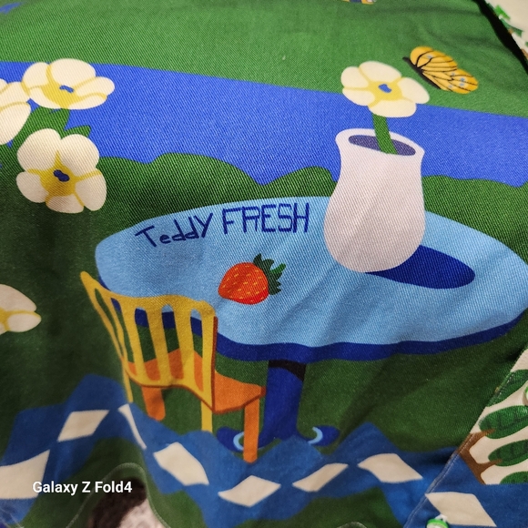 Teddy Fresh Heaven Camp Shirt Limited Edition(RARE) - Picture 4 of 7